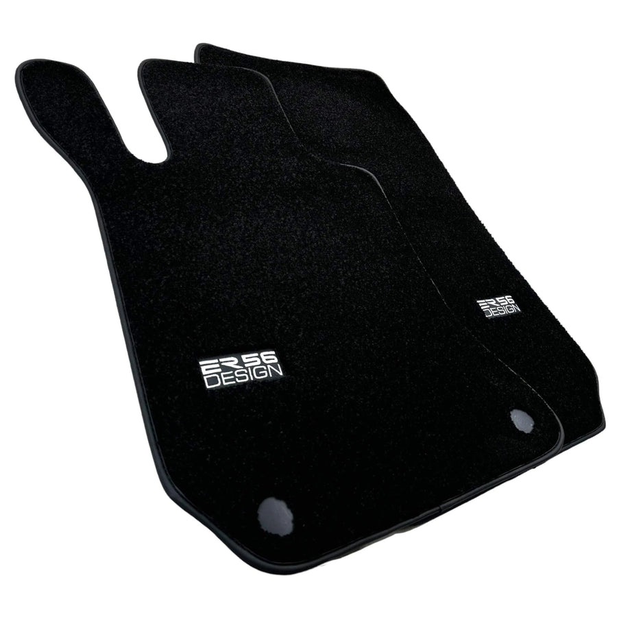 Black Luxury Floor Mats For Mercedes Benz GLS-Class X167 Maybach (2020-2023) | ER56 Design
