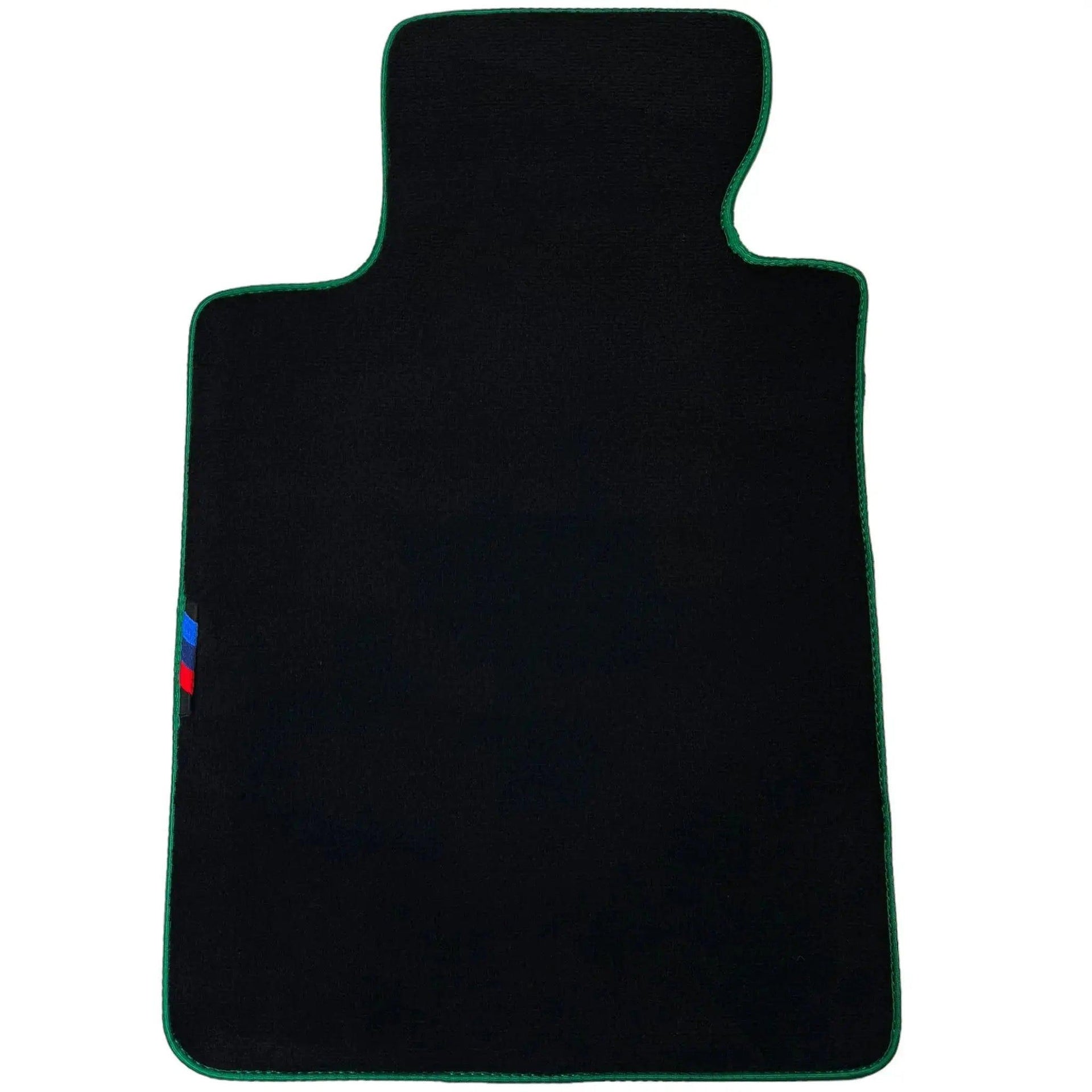Black Mats For BMW 2 Series F44 Gran Coupe | Green Trim - AutoWin