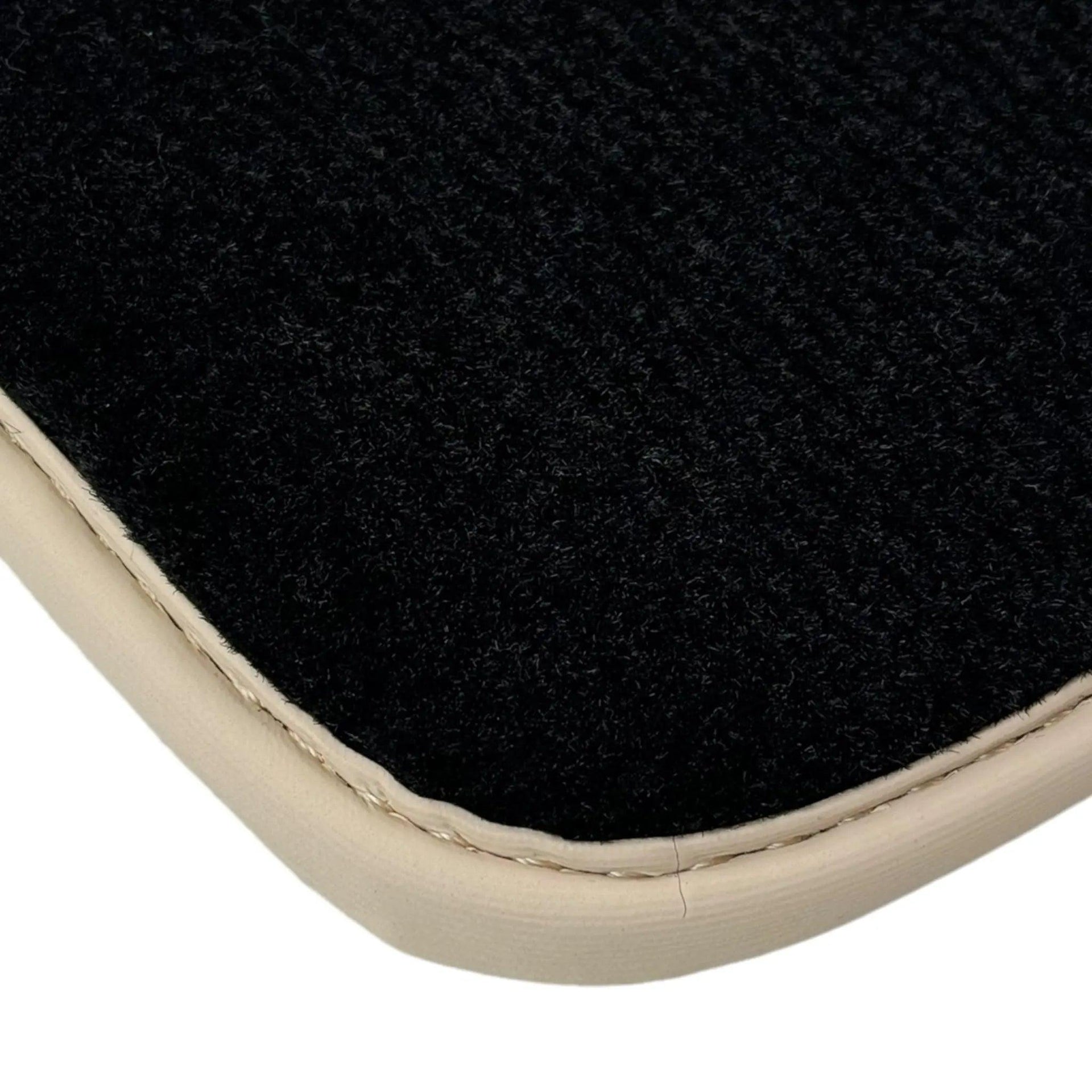 Black Mats For BMW M5 G90 (2023-2026) Sedan | Beige Trim - AutoWin