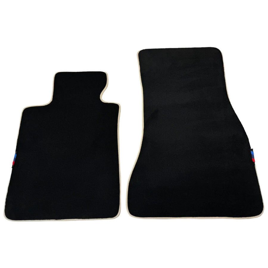 Black Mats For BMW M5 G90 (2023-2026) Sedan | Beige Trim - AutoWin