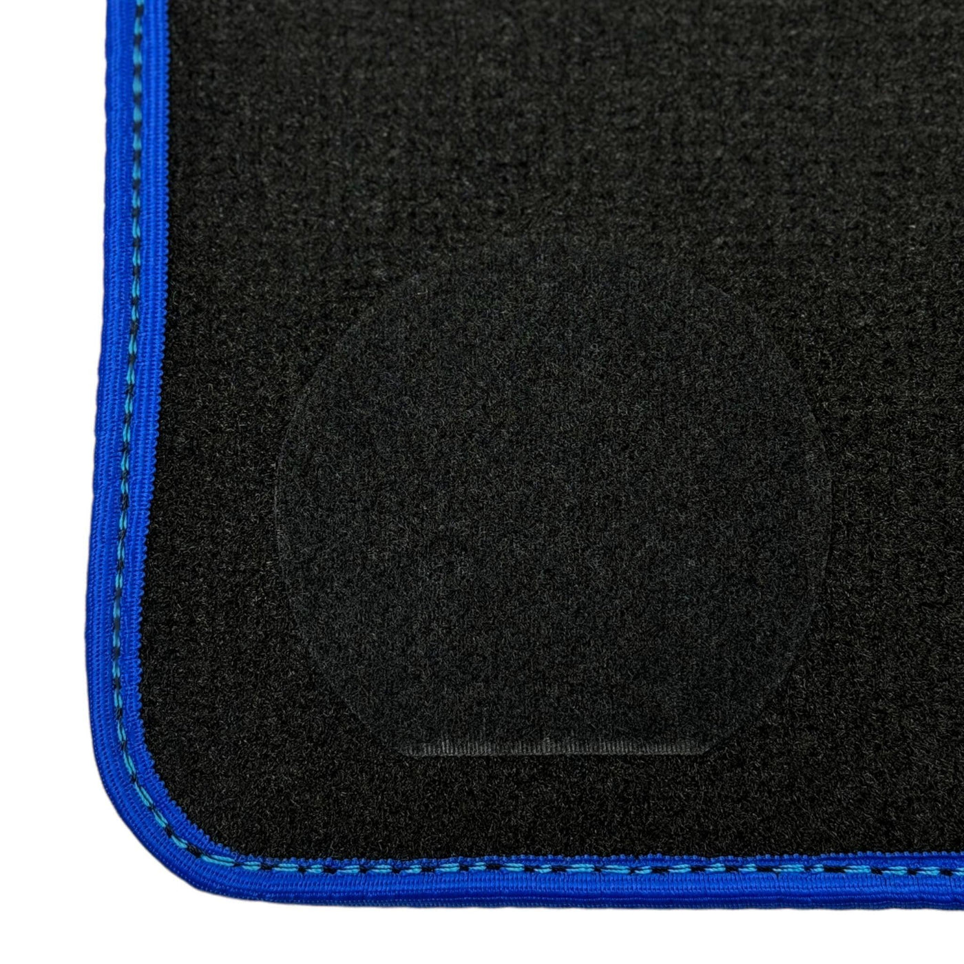 Black Mats For BMW 1 Series F70 | Blue Trim - AutoWin