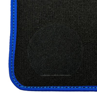 Black Mats For BMW U06 (2022-2026) | Blue Trim - AutoWin