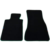 Black Mats For BMW Gran Tourer F46 (2015-2022) 5 Seats | Green Trim - AutoWin