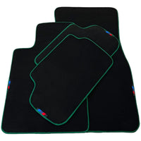 Black Mats For BMW 1 Series F70 | Green Trim - AutoWin