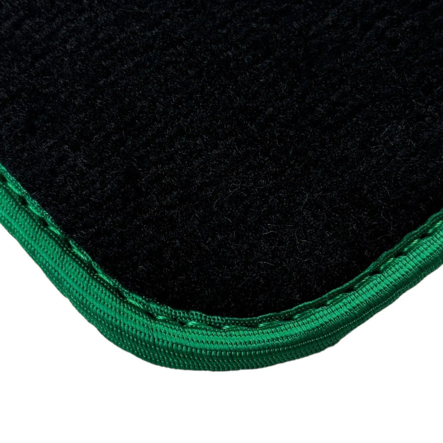 Black Mats For BMW M5 G90 (2023-2026) Sedan | Green Trim - AutoWin