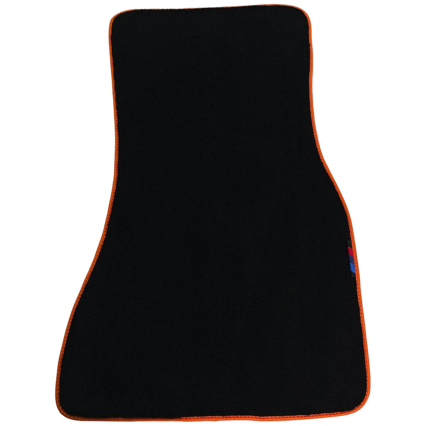 Black Mats For BMW 1 Series F70 | Orange Trim - AutoWin