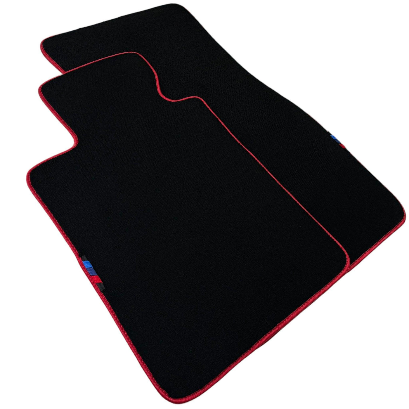 Black Mats For BMW M5 G90 (2023-2026) Sedan | Red Trim - AutoWin