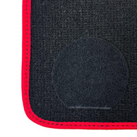 Black Mats For BMW Gran Tourer F46 (2015-2022) 7 Seats | Red Trim - AutoWin