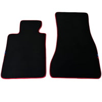 Black Mats For BMW M5 G90 (2023-2026) Sedan | Red Trim - AutoWin