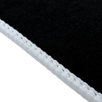 Black Mats For BMW U06 (2022-2026) | White Trim - AutoWin