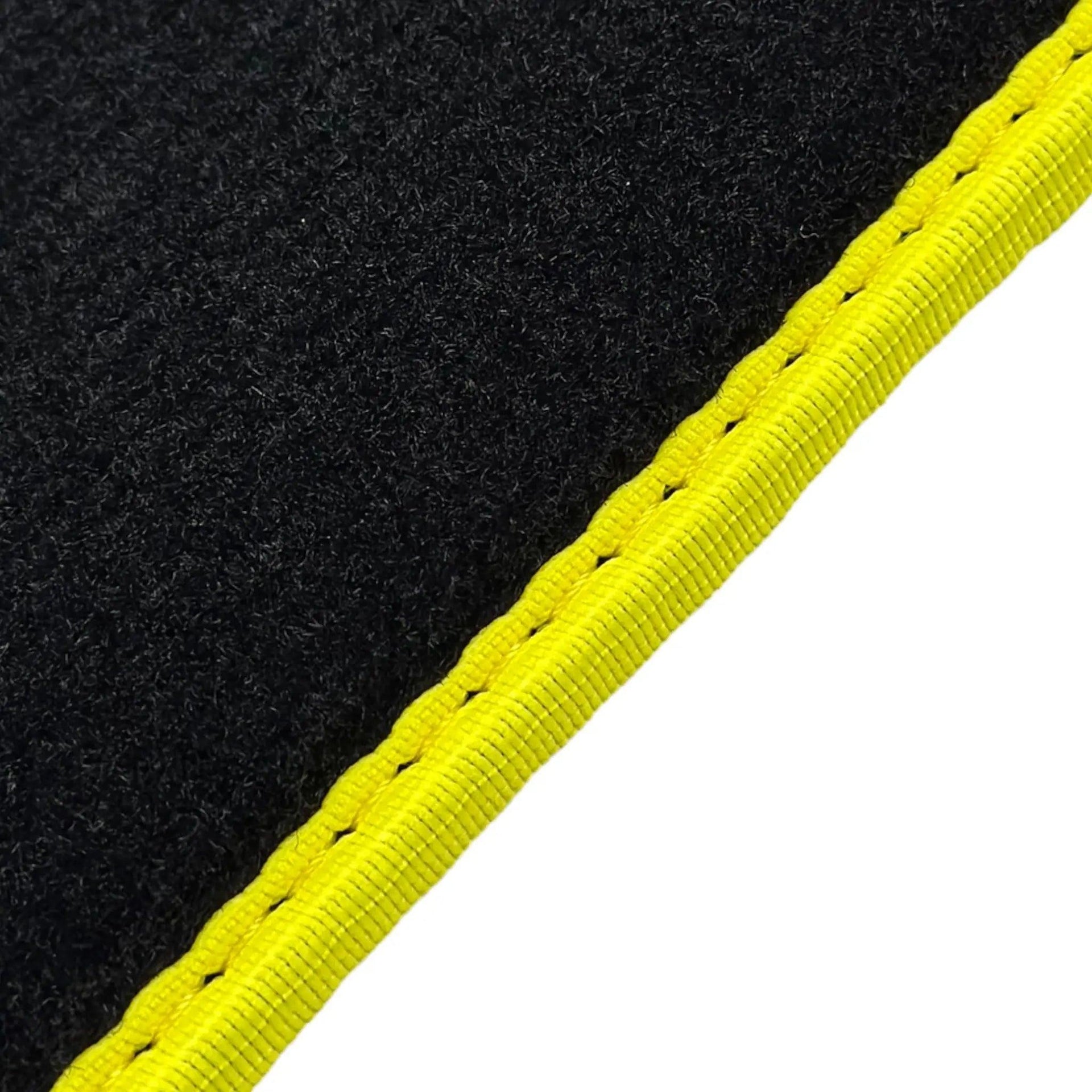 Black Mats For BMW X5M F95 SUV | Yellow Trim - AutoWin
