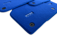 Blue Floor Mats for Audi A8 D3 Long (2002-2010) | ER56 Design - AutoWin