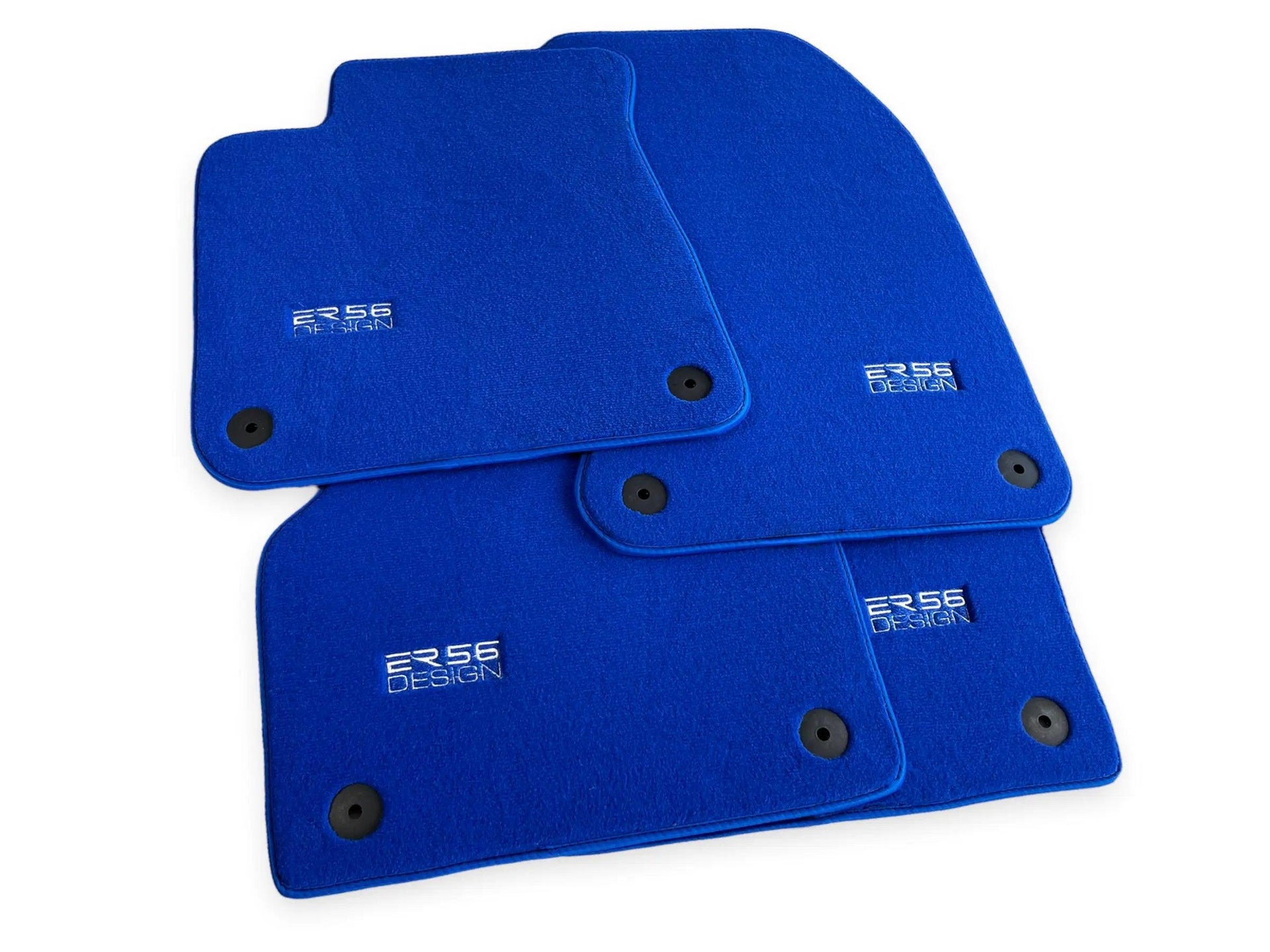 Blue Floor Mats for Audi Q3 8U (2011-2018) | ER56 Design - AutoWin