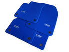 Blue Floor Mats for Audi Q4 E-tron Sportback (2021-2024) | ER56 Design - AutoWin