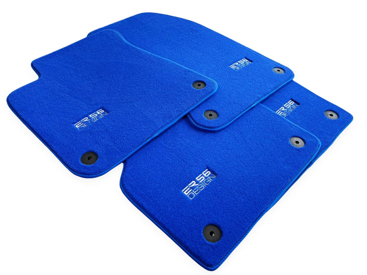 Blue Floor Mats for Audi Q5 8R (2008-2017) | ER56 Design - AutoWin
