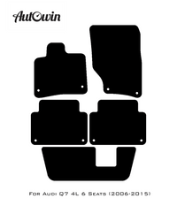 Blue Floor Mats for Audi Q7 4L (2006-2015) | ER56 Design - AutoWin