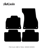 Blue Floor Mats for Audi Q8 e-tron (2023-2025) | ER56 Design - AutoWin