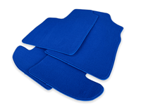 Blue Floor Mats For Bentley Continental GTC (2011-2018) - AutoWin