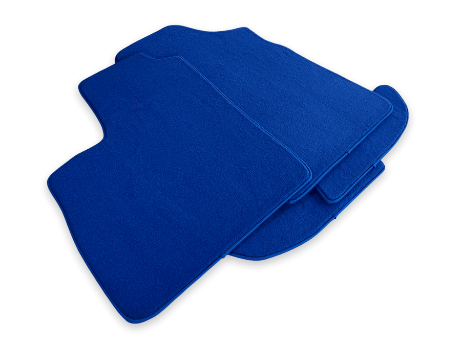 Blue Floor Mats For Bentley Continental GTC (2011-2018) - AutoWin