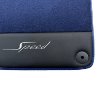 Blue Floor Mats For Bentley Flying Spur (2005-2013) with Leather - AutoWin