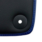Blue Floor Mats For Bentley Flying Spur (2005-2013) with Leather - AutoWin