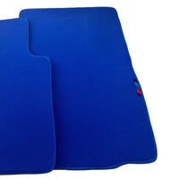 Blue Floor Mats For BMW Z4 Series E86 Coupe (2003-2008) With M Package - AutoWin