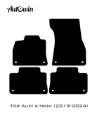 Blue Floor Mats for e-tron (2019-2024) | ER56 Design - AutoWin