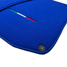 Blue Floor Mats For Ferrari Portofino (2018-2023) Italian Edition - AutoWin