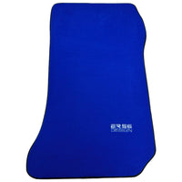 Blue Floor Mats For Mercedes-Benz C-Class W204 (2007-2014) - AutoWin