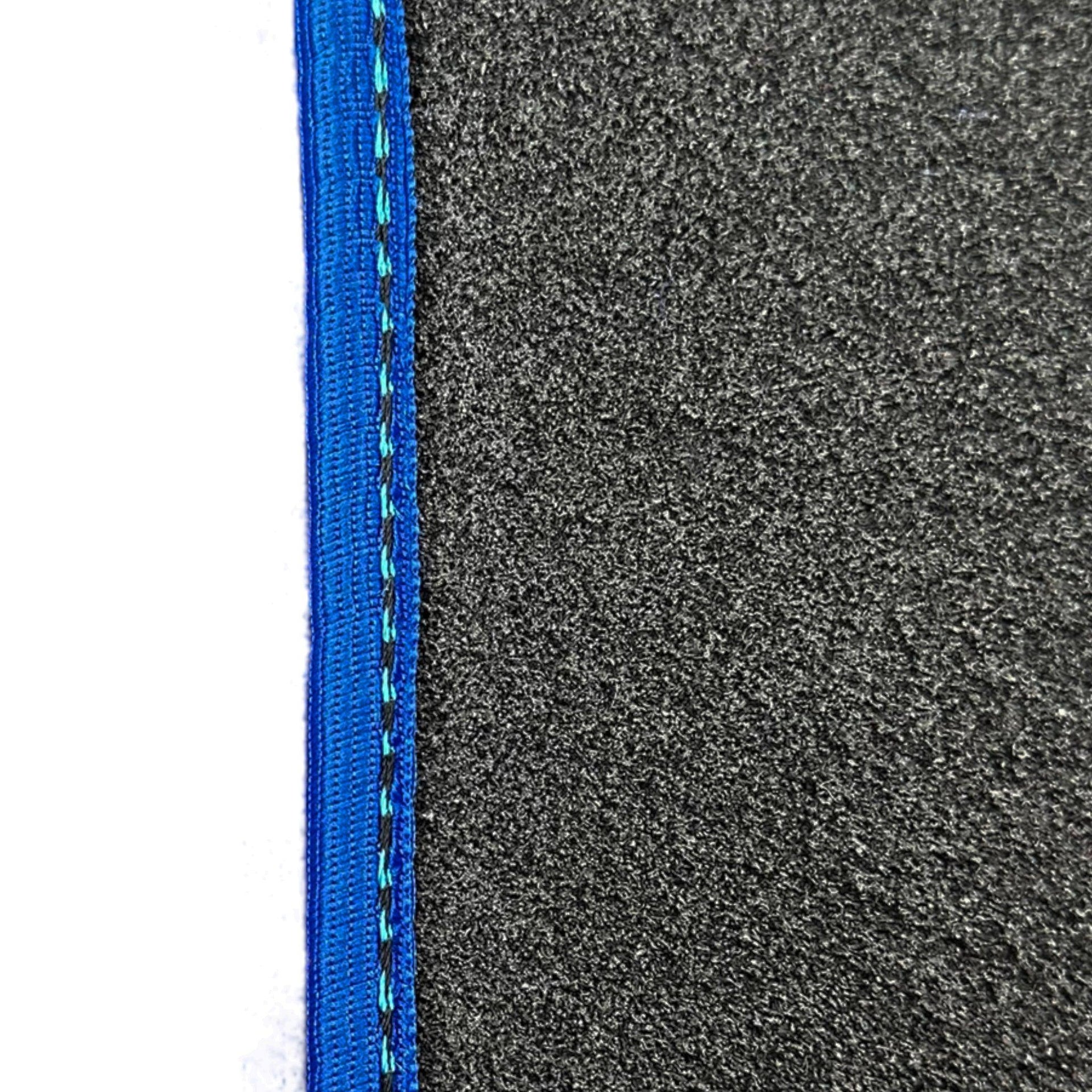 Blue Floor Mats For Mercedes Benz E-Class W213 Sedan (2016-2020) | Limited Edition - AutoWin