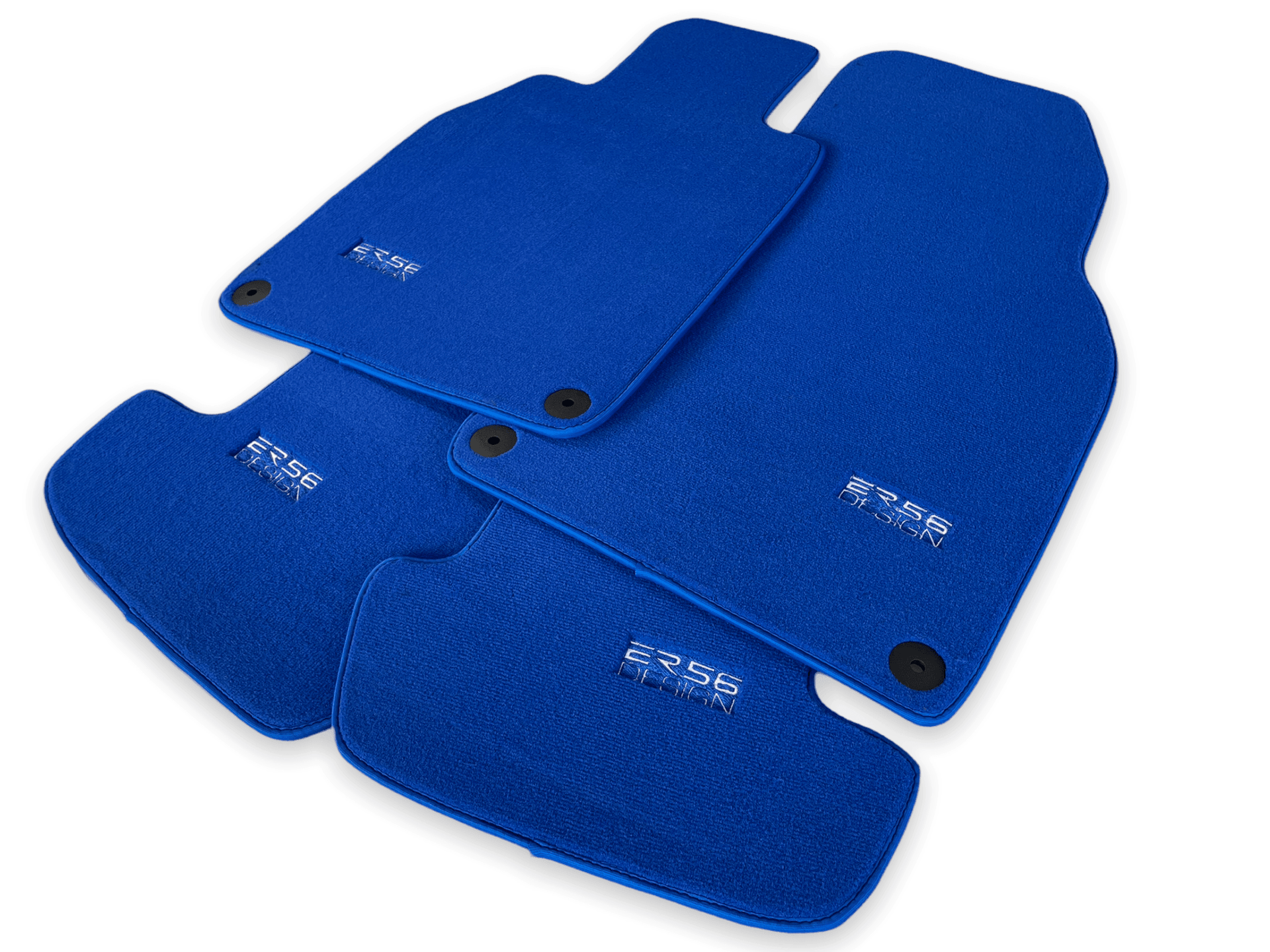 Blue Floor Mats for Porsche 992 (2019-2024) | ER56 Design - AutoWin