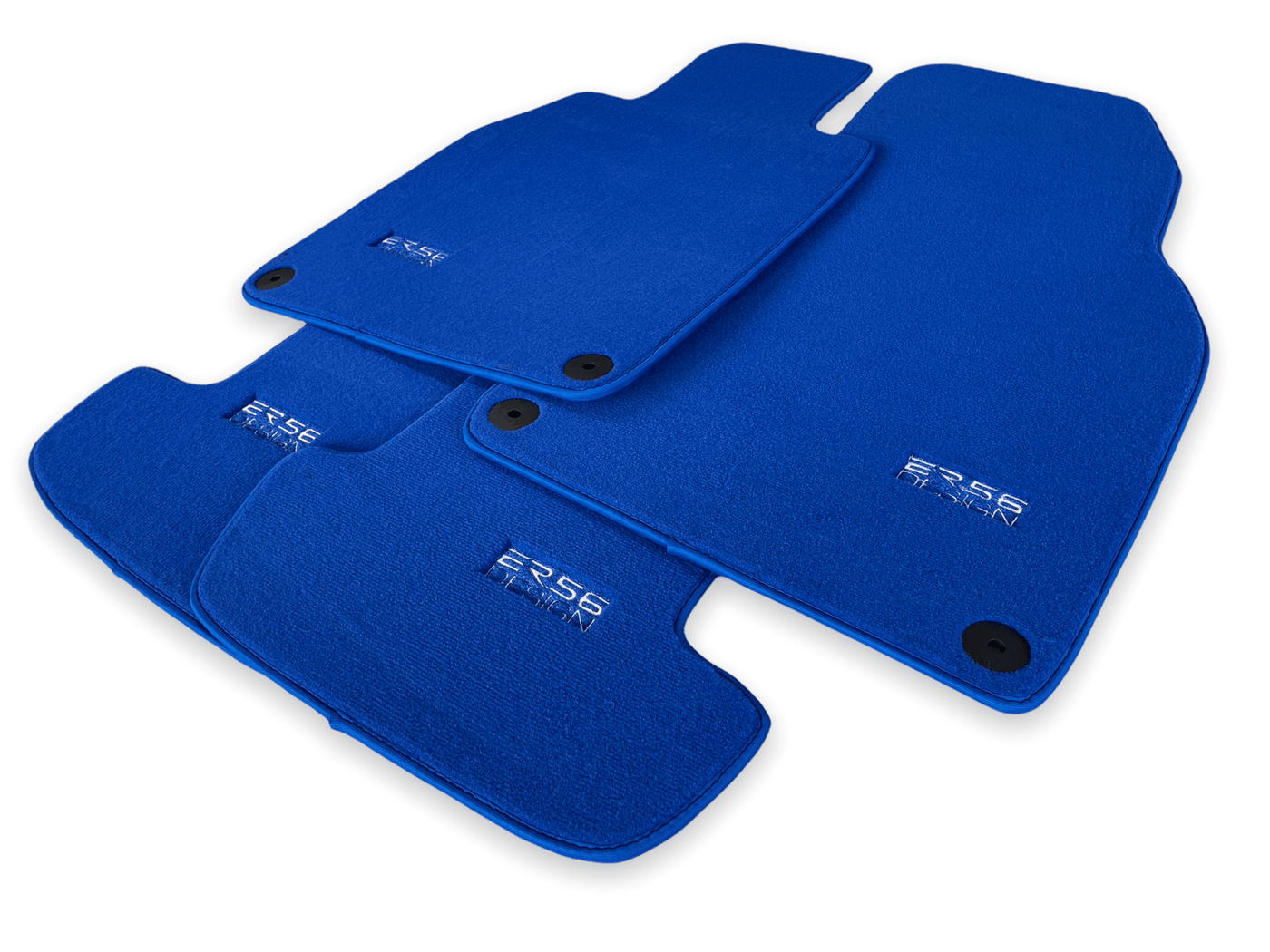 Blue Floor Mats for Porsche Cayenne (2010-2018) | ER56 Design - AutoWin