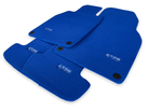 Blue Floor Mats for Porsche Taycan (2019-2023) | ER56 Design - AutoWin