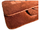 Brown Sheepskin Floor Mats For Bentley Bentayga (2015-2023) Er56 Design Brand - AutoWin