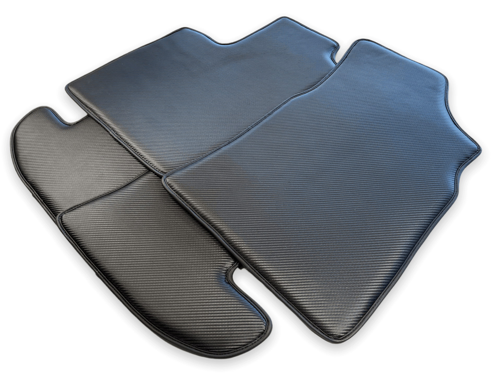 Carbon Fiber Floor Mats For Bentley Continental GT 2003–2011 - AutoWin