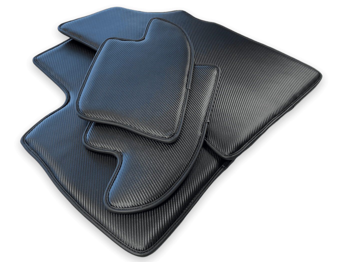 Carbon Fiber Floor Mats For Bentley Continental GTC (2006–2011) - AutoWin