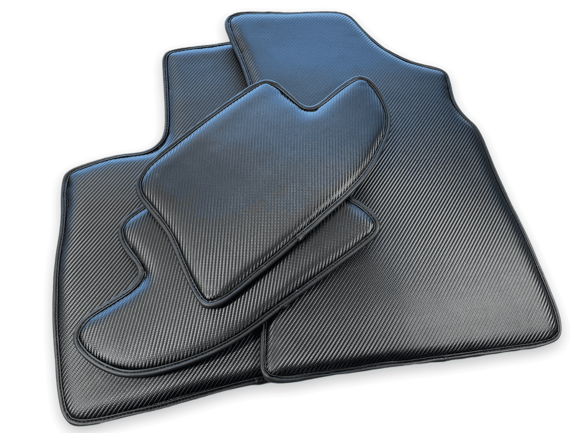 Carbon Fiber Floor Mats For Bentley Continental GTC (2006–2011) - AutoWin