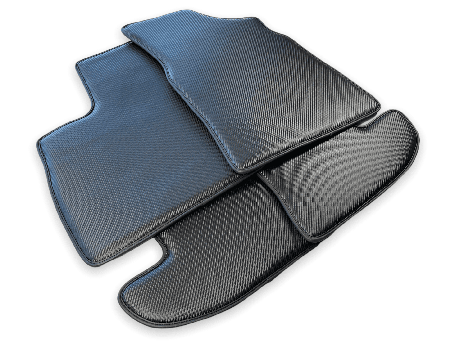Carbon Fiber Floor Mats For Bentley Continental GTC (2011-2018) - AutoWin