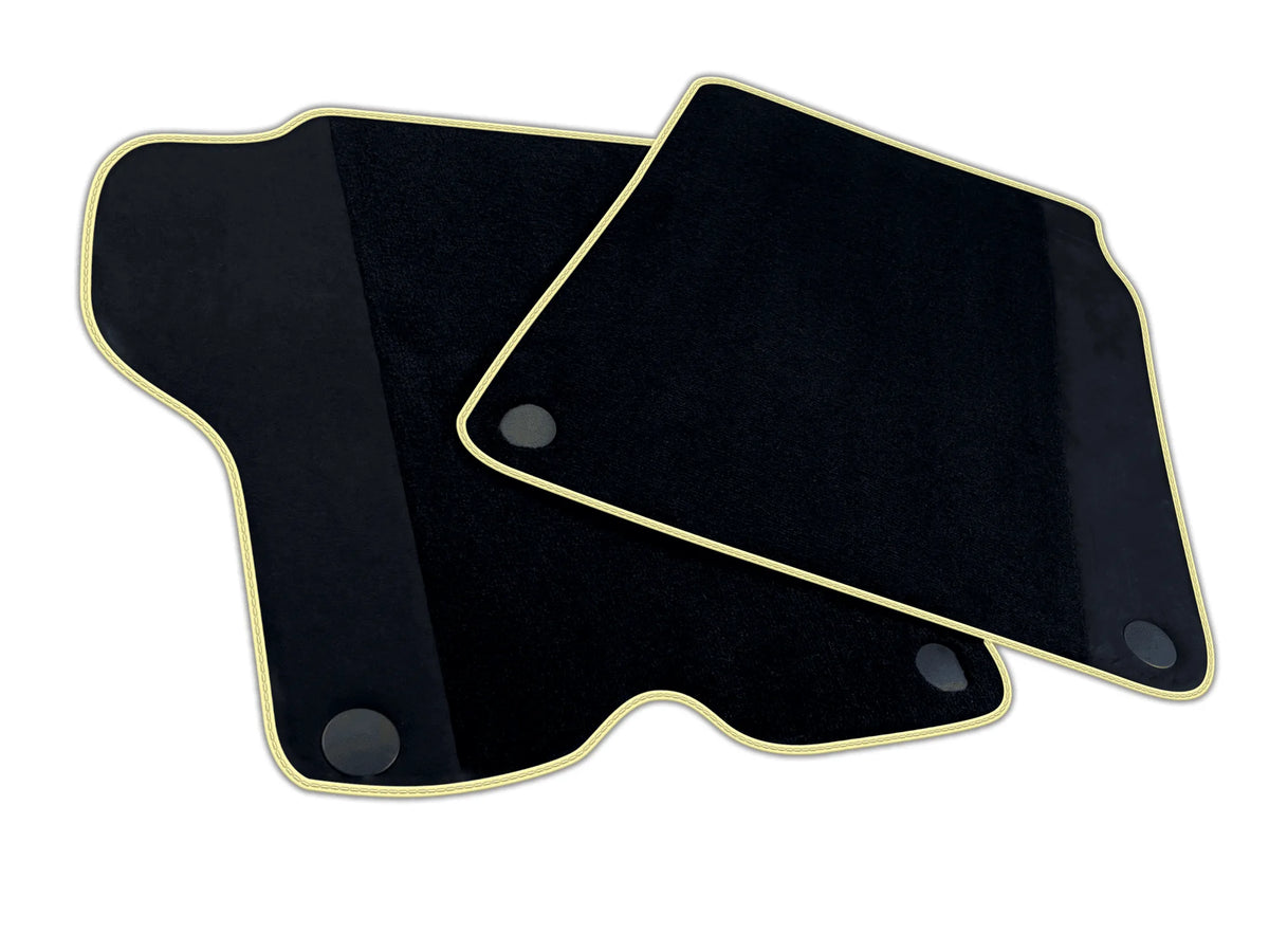 Custom Black Floor Mats For Ferrari California 2008-2014 With Alcantara