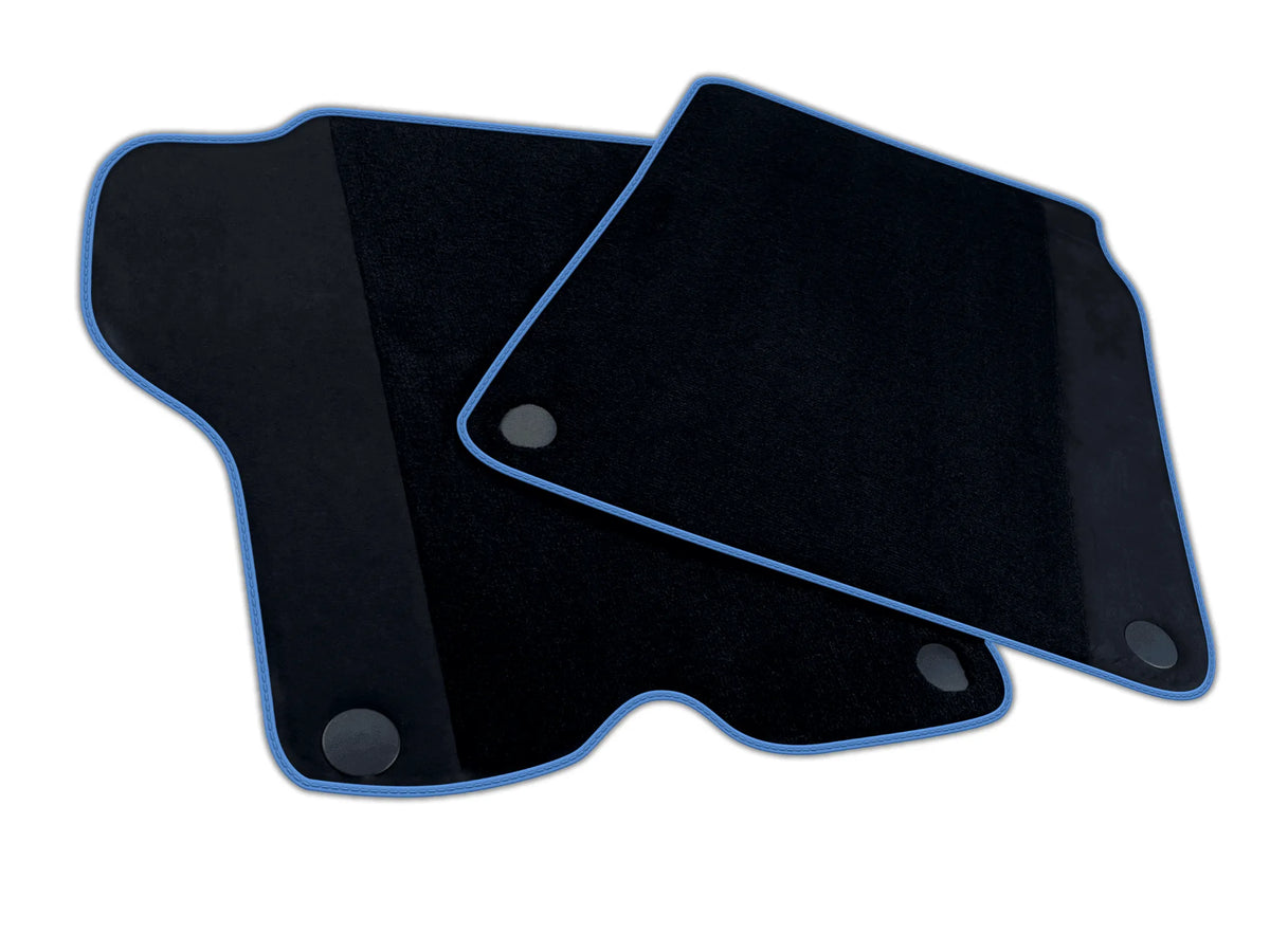 Custom Black Floor Mats For Ferrari California 2008-2014 With Alcantara