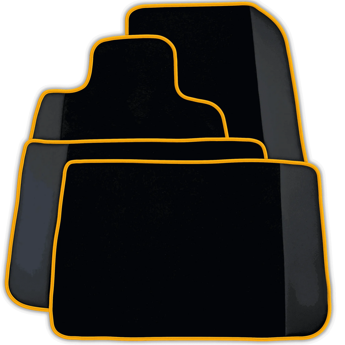 Custom Black Floor Mats for Rolls Royce Phantom VIII (2017-2024)