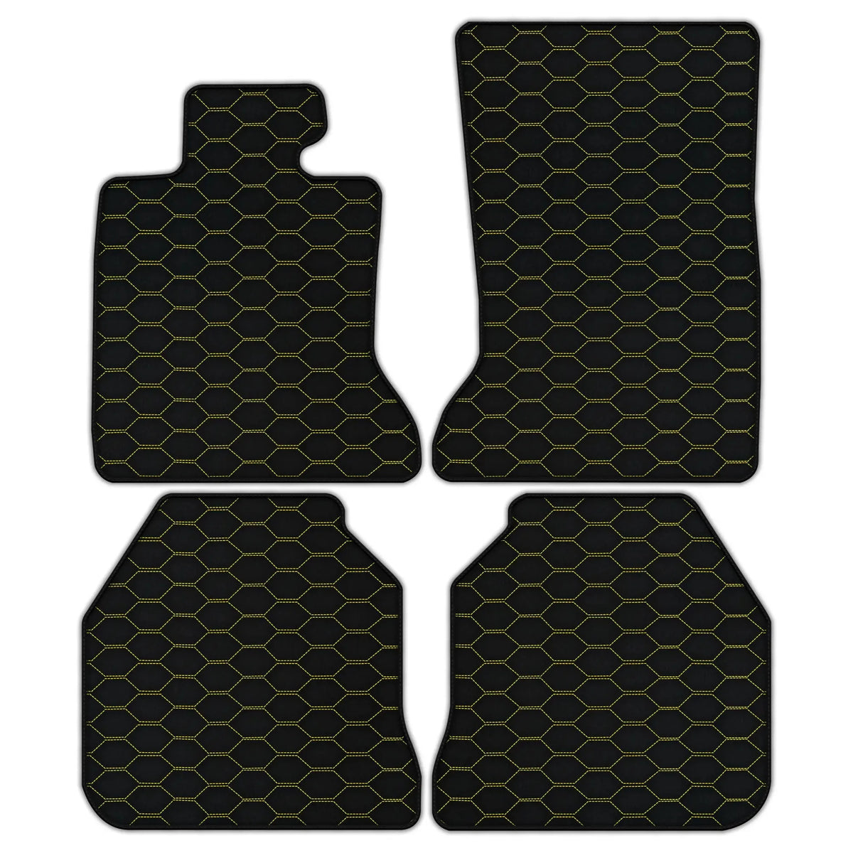 Customizable Leather Floor Mats with Divario Pattern for Rolls Royce Ghost Series I (2010–2020)