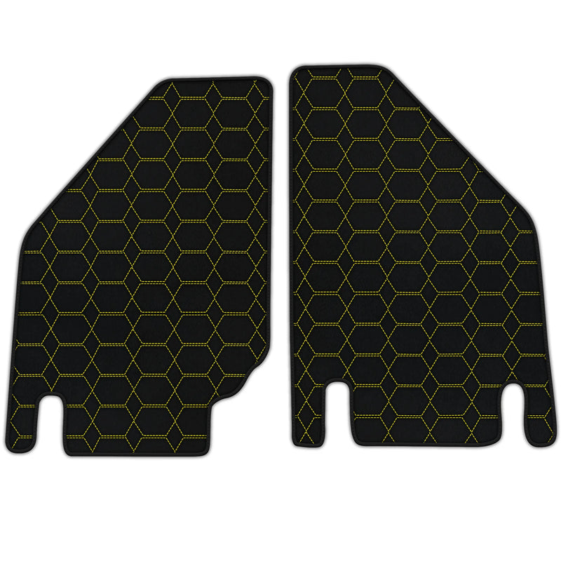 Tapis de sol en cuir personnalisables avec motif