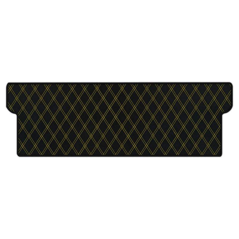 Customizable Leather Trunk Floor Mats with Double Diamond Pattern for Ferrari Dino GT4 (1973-1979)