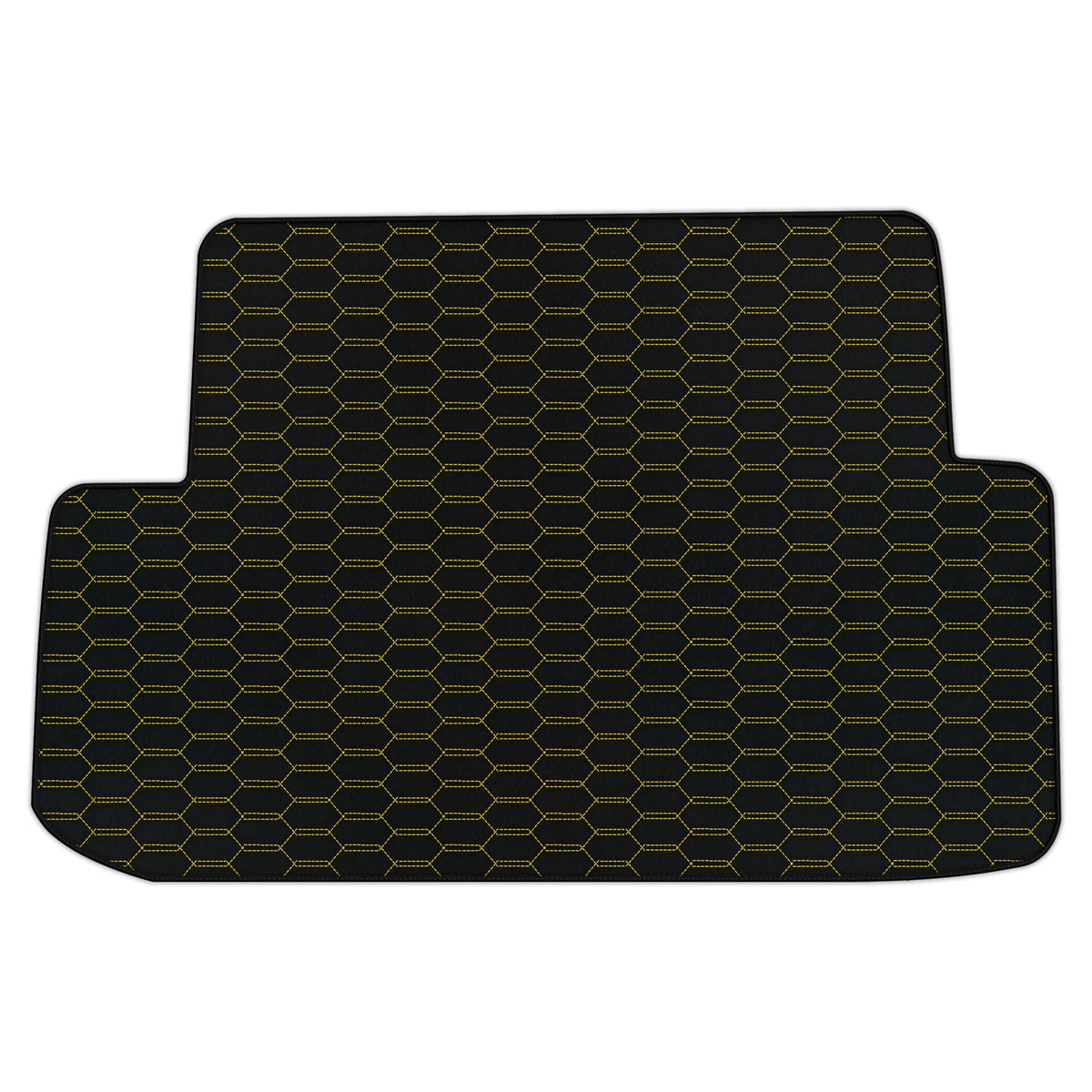 Customizable Leather Trunk Floor Mats with Interlaced Hex Stich Pattern for Ferrari California T (2015-2018)