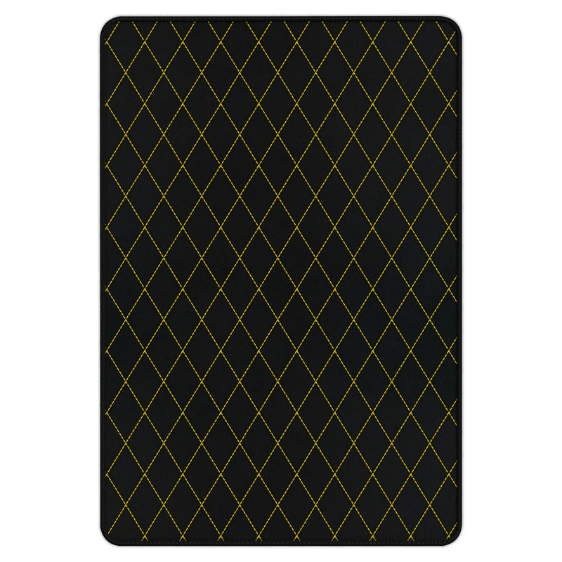 Customizable Leather Trunk Floor Mats with Single Diamond Pattern for Ferrari 458 Italia (2009-2015)