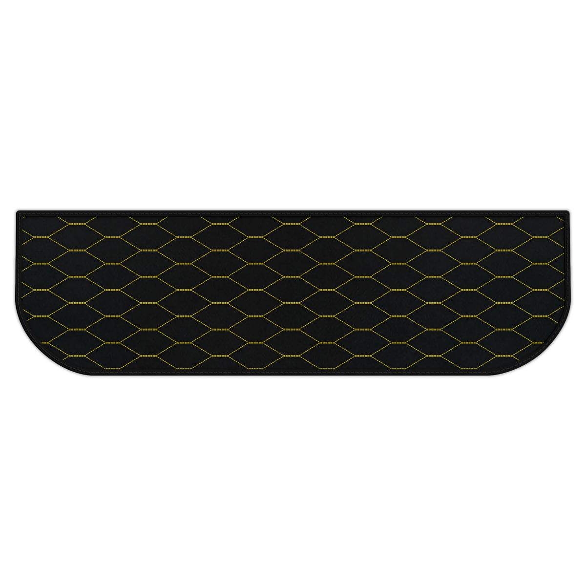 Customizable Leather Trunk Floor Mats with Viper Hex Pattern for Ferrari 328 GTS (1985-1989)