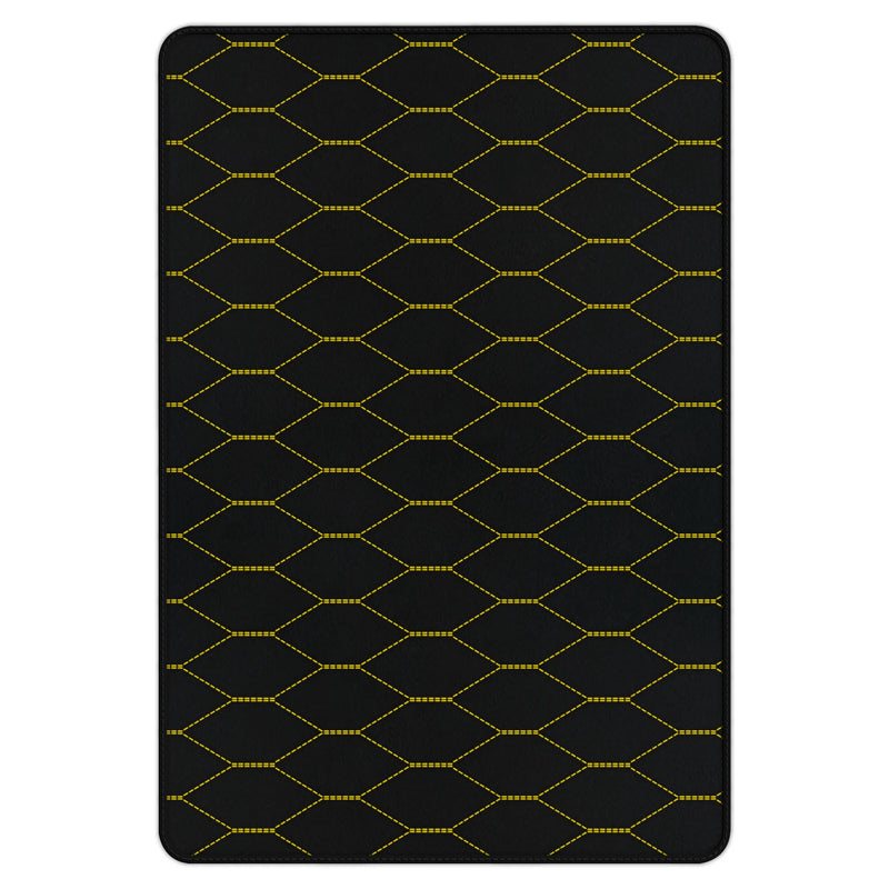 Customizable Leather Trunk Floor Mats with Viper Hex Pattern for Ferrari 458 Italia (2009-2015)