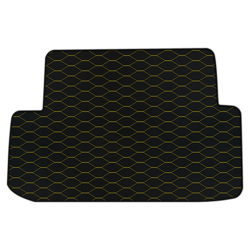 Customizable Leather Trunk Floor Mats with Viper Hex Stich Pattern for Ferrari California (2008-2014)