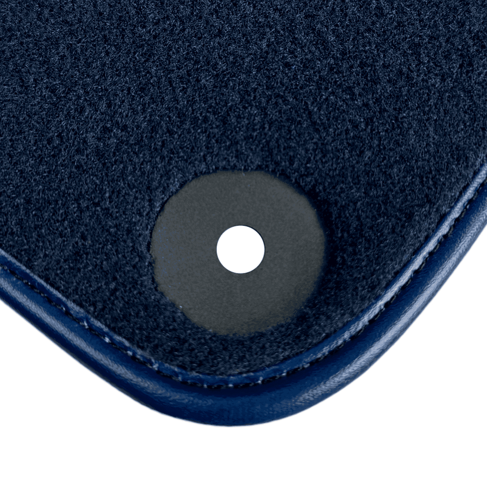 Dark Blue Floor Mats for Porsche 718 Boxster (2016-2023) with Leather - AutoWin